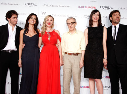 Chris Messina, Penelope Cruz, Scarlett Johansson, Woody Allen, Rebecca Hall, Javier Bardem Chris Messina, Penelope Cruz, Scarlett Johansson, Woody Allen, Rebecca Hall, Javier Bardem